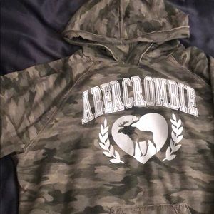 cozy camo sweatshirt